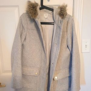Warm, timeless J Crew coat